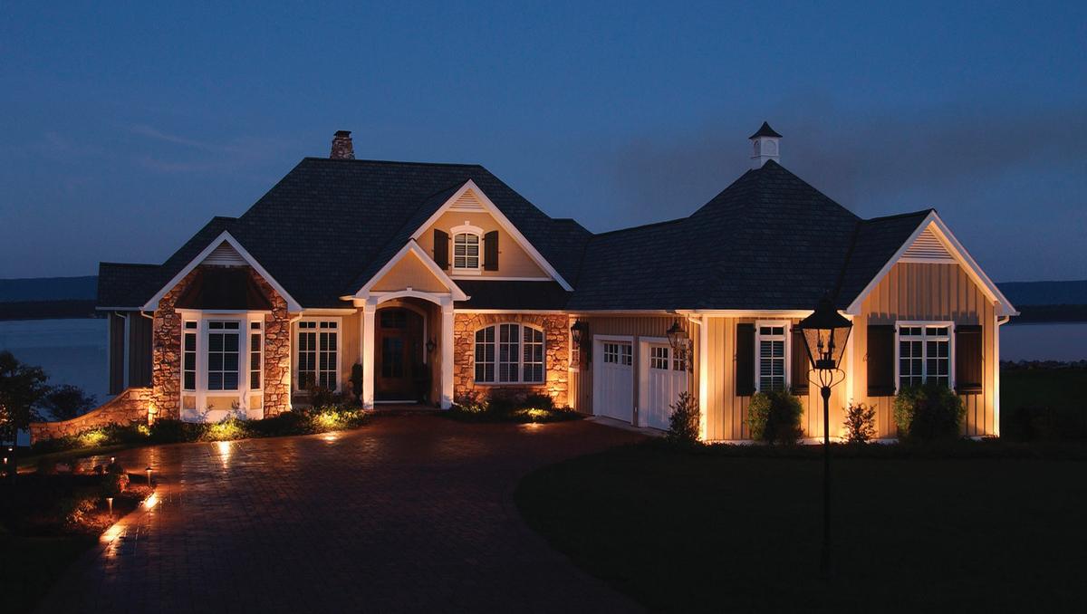 Maintained property with healthy turf and beds